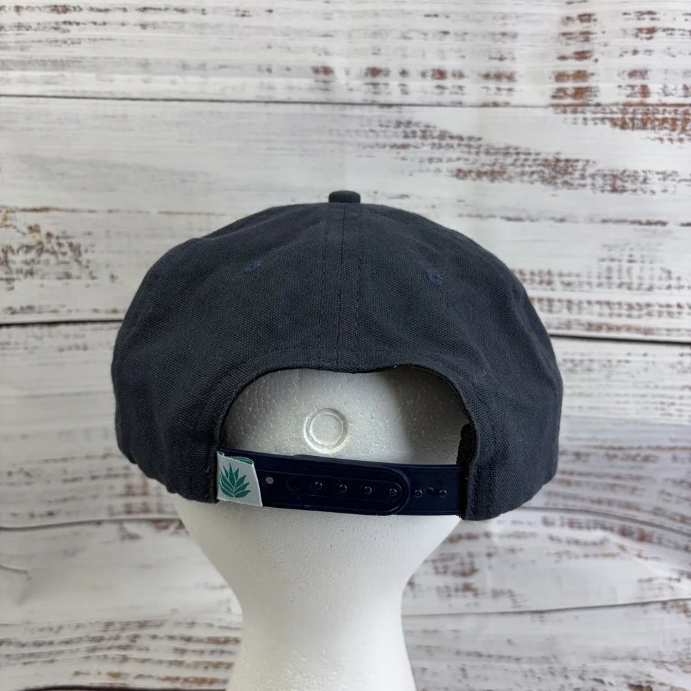 The Hank Hat - Sendero Provisions Co Hat Cap Snap Back Navy Blue Patch Mens - Picture 4 of 7